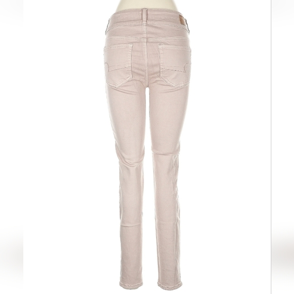 💥Sale💥American Eagle Outfitters Women's Beige Skinny Jeans - Picture 2 of 2